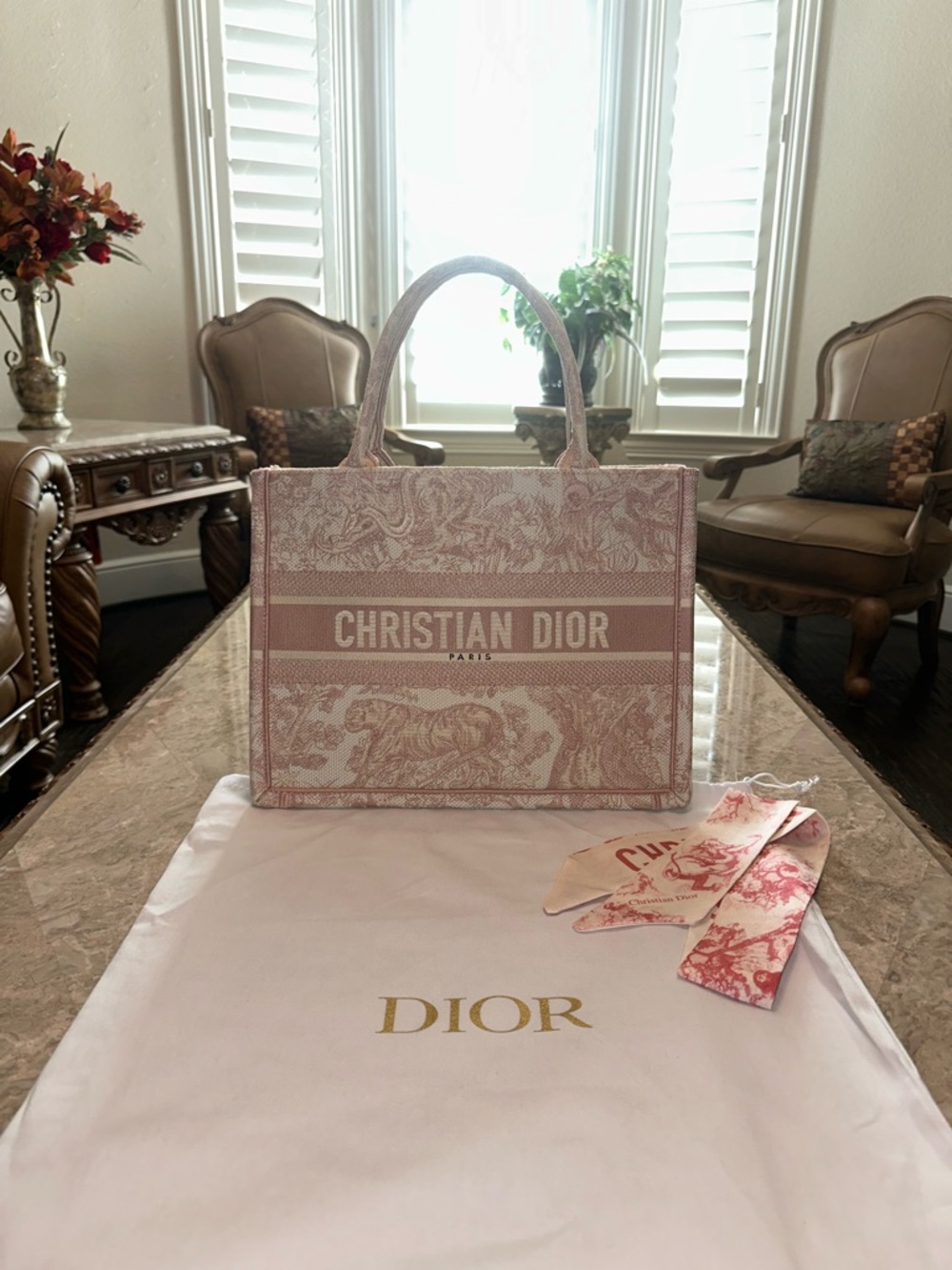 Dior medium Pink Book Tote!!💖